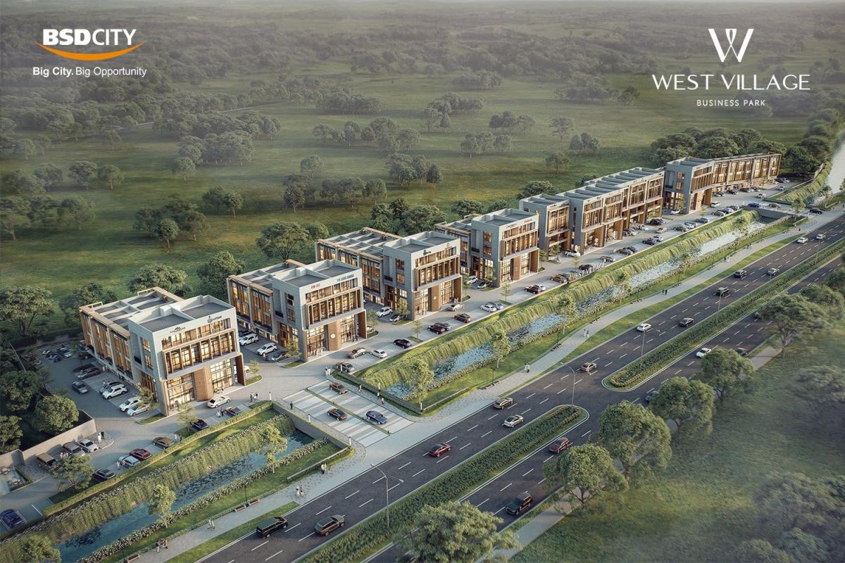 West Village BSD 2 Type Shophouse